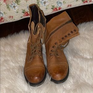 Steve Madden combat boots